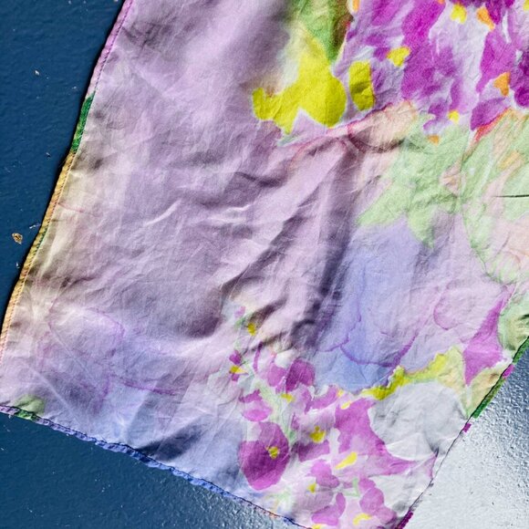 Diane Gilman Silk Scarf - Picture 4 of 12